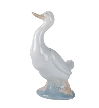 Optimistic Duck Figurine