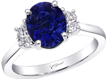 blue gemmed ring