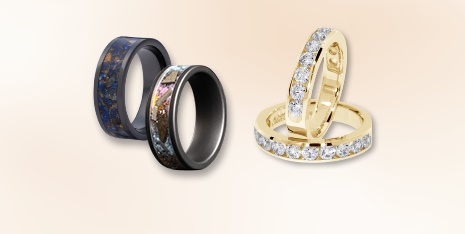 Bands and Rings from Farrs Jewelery